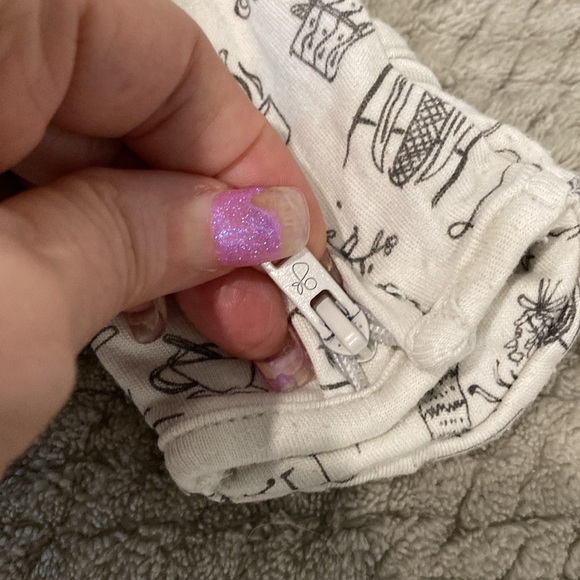 Goumi Bamboo & Organic Cotton Vintage Inspired Zippered Playsuit |Size 3-6 mth - Picture 11 of 12